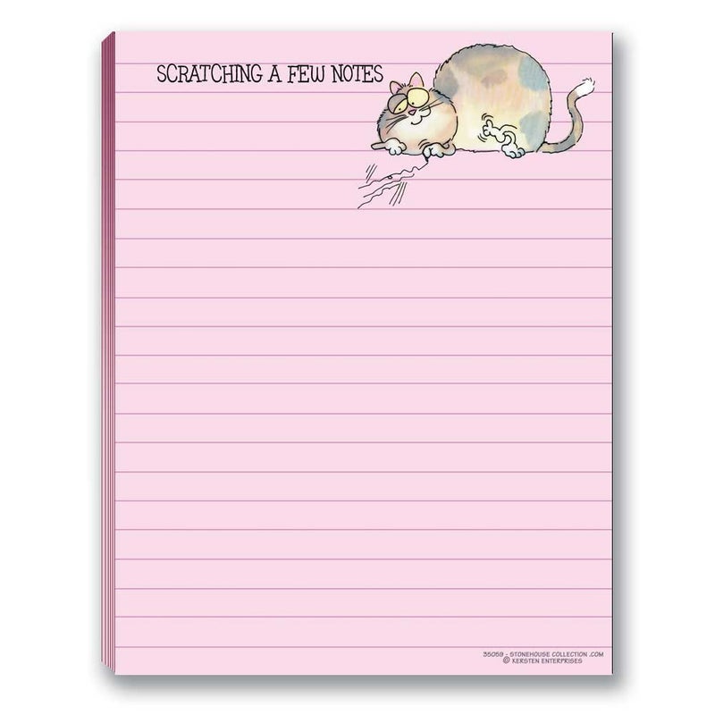 Stonehouse Collection Cat Notepads - 4 Assorted Funny Cat Note Pads - USA Made (Cat) - Image 3